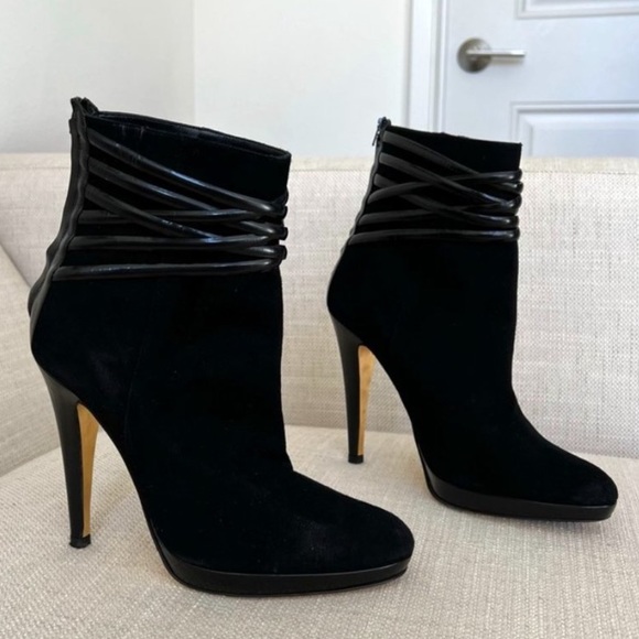 Barbara Bui Heeled Ankle Suede Leather Women’s Boots - Size: 39.5 - Picture 16 of 16